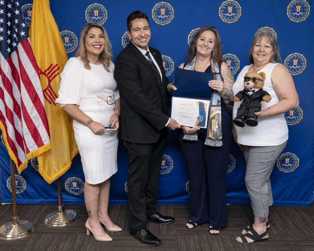 Albuquerque FBI Recognizes New Mexico Crusaders for Justice